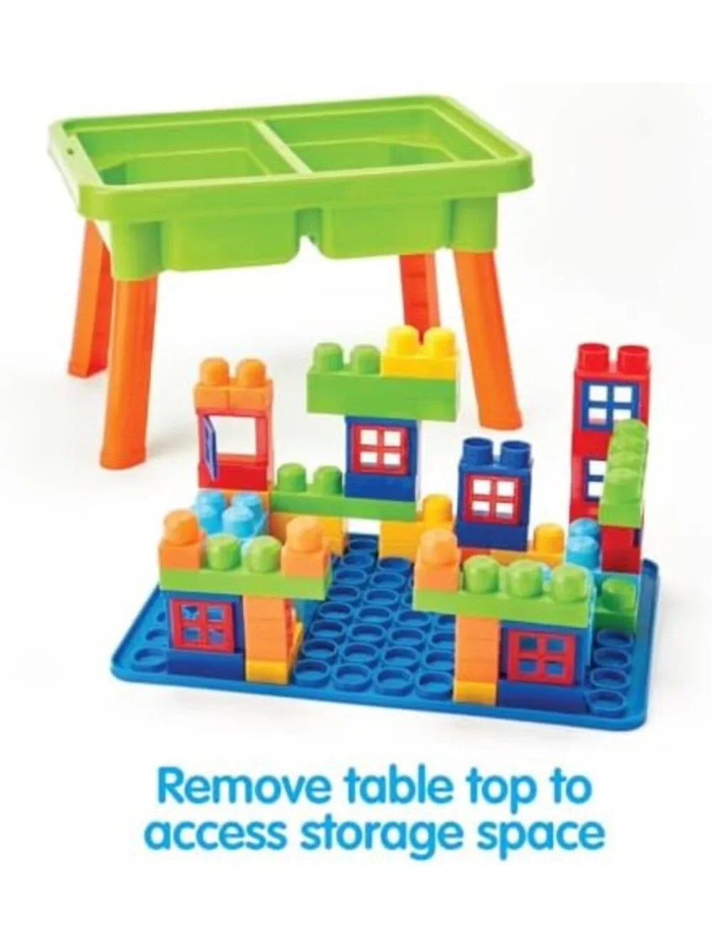 Little Builders Activity Table for Kids - Fun Learning Playset & Creative Toys